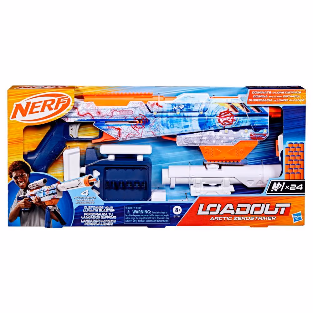 Nerf Loadout Arctic Zerostriker