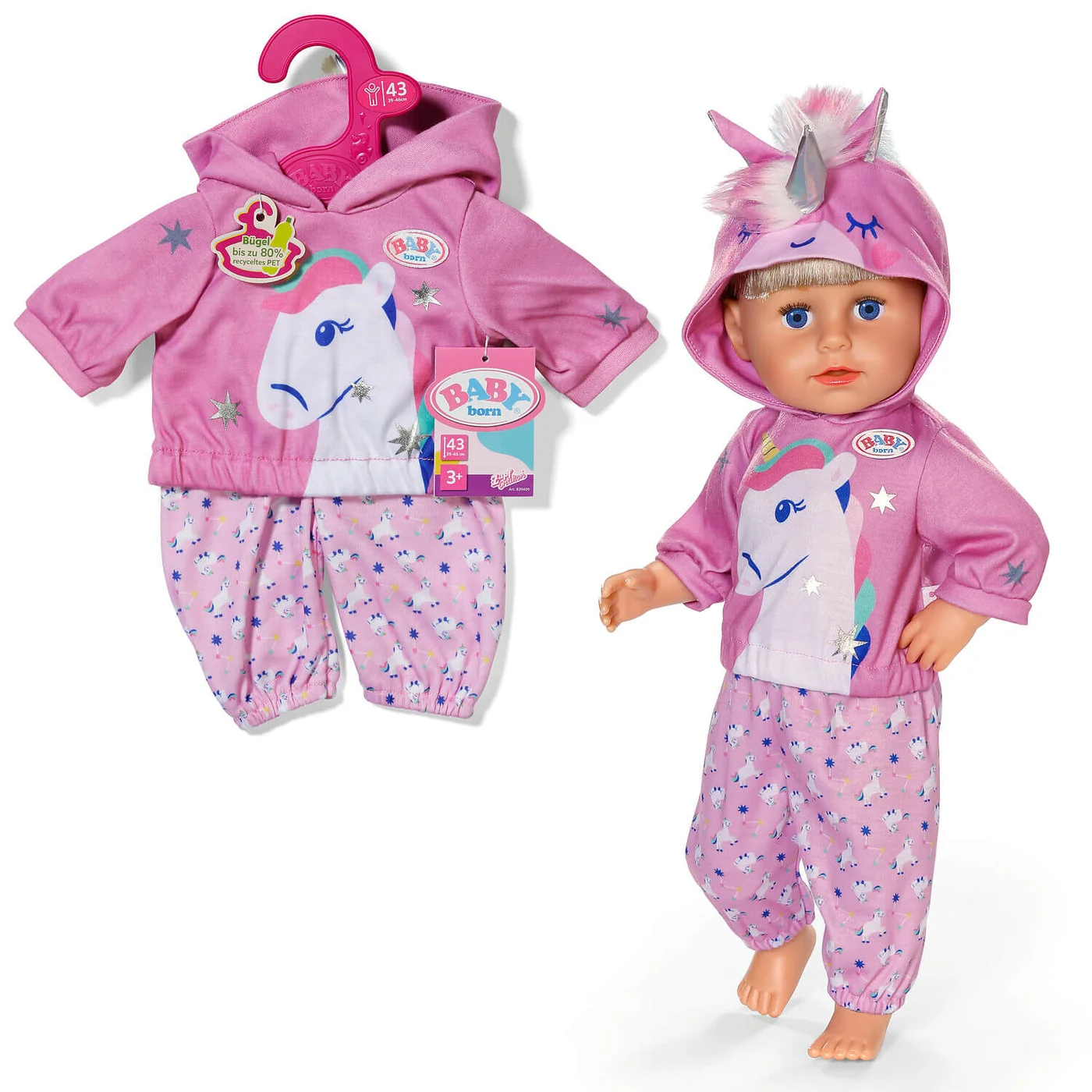 Baby Born Unicorn Outfit - Image 2