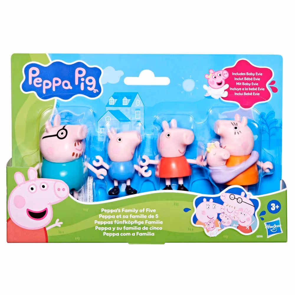 Peppa Pig Family of Five