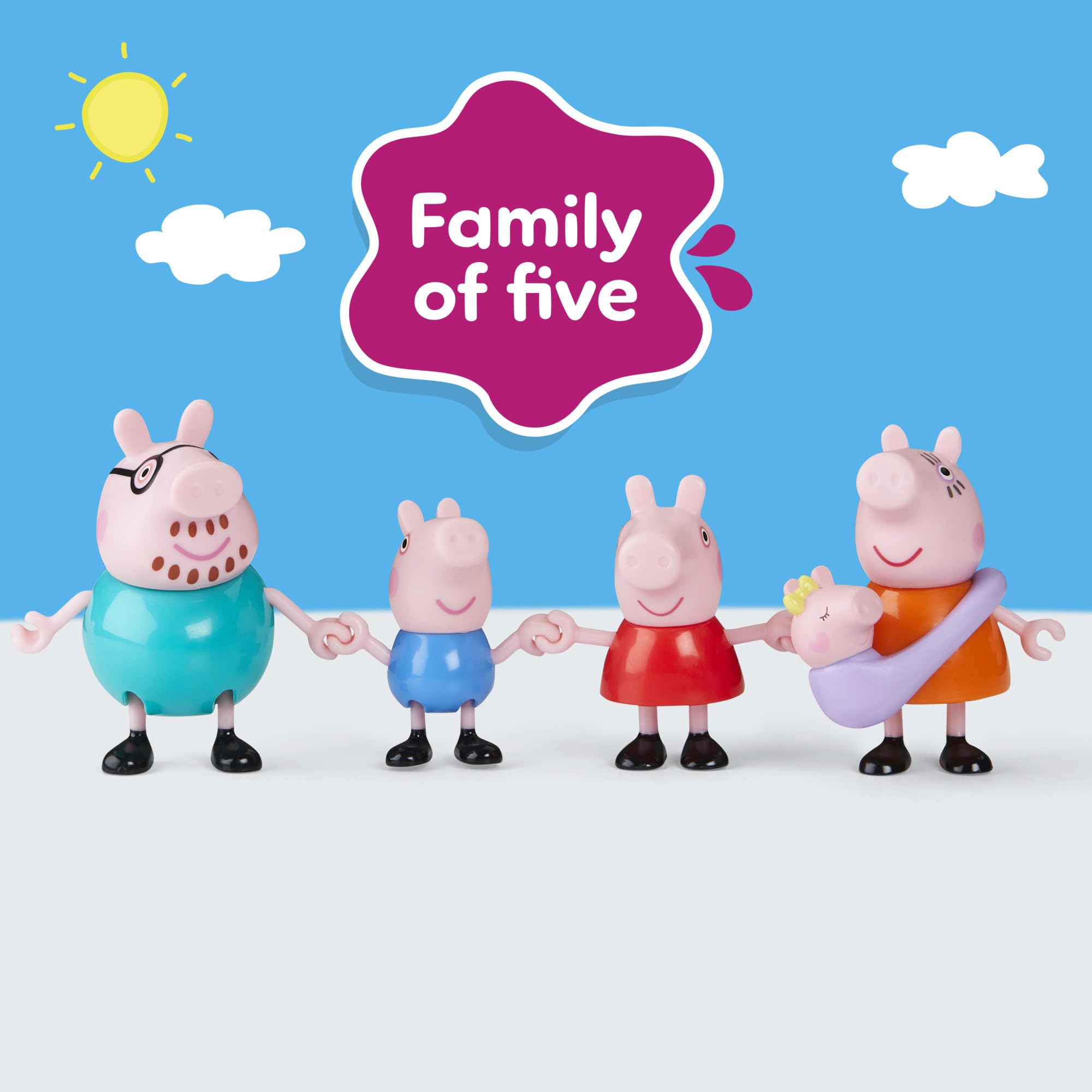 Peppa Pig Family of Five - Image 2
