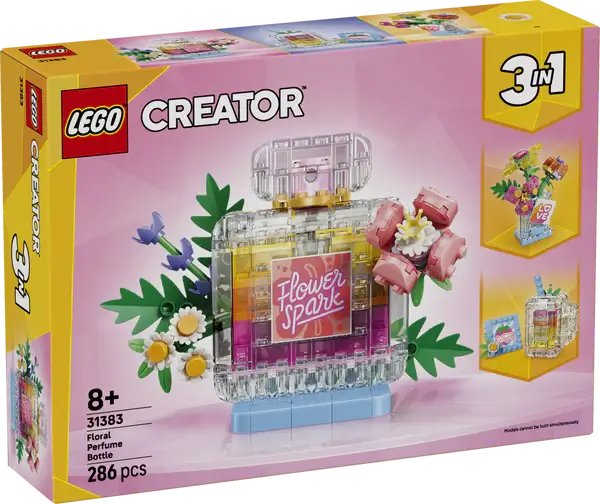 Lego Creator Floral Decor Perfume Bottle - 31383