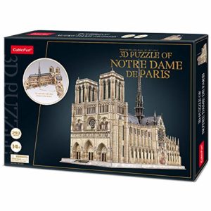 Cubic Fun 3D Puzzle Notre Dame de Paris (France) 293pcs