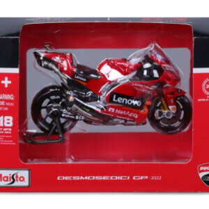 Maisto 1/18 Ducati Lenovo Team MotoGP 2022 - #63 Francesco Bagnaia