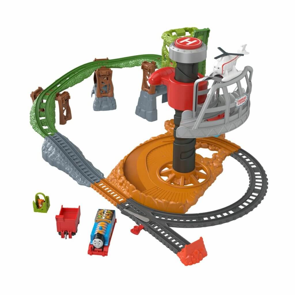 Set Thomas & Friends Sodor Safari Tiger Adventure Con Treno Motorizzato, Nuovo - Foto 5