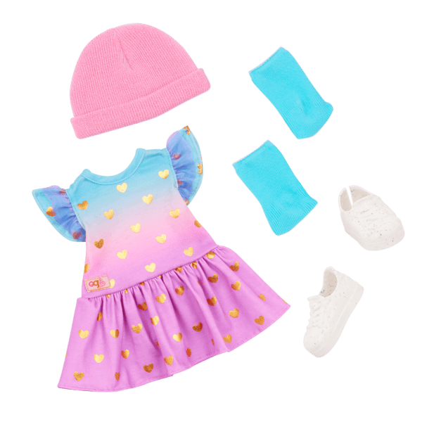 Our Generation Regular Outfit - Lovely Hearts