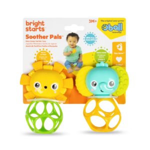 Bright Starts Soother Pals Easy Grip Teether Toys