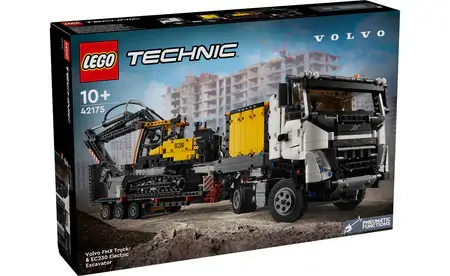 Lego Technic Volvo FMX Truck & EC230 Electric Excavator - 42175