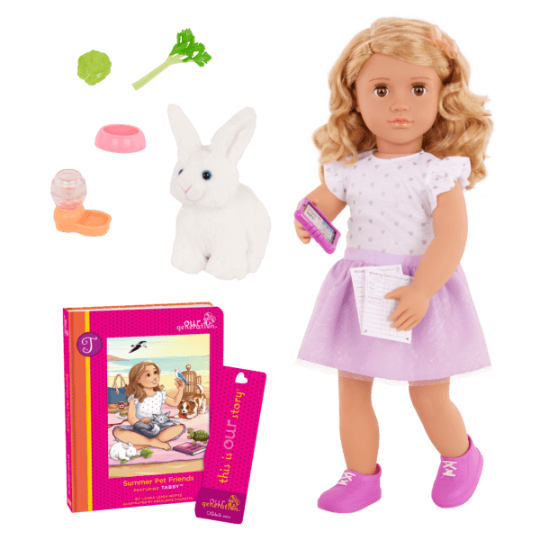 Our Generation 18” Doll and Pet - Tabby