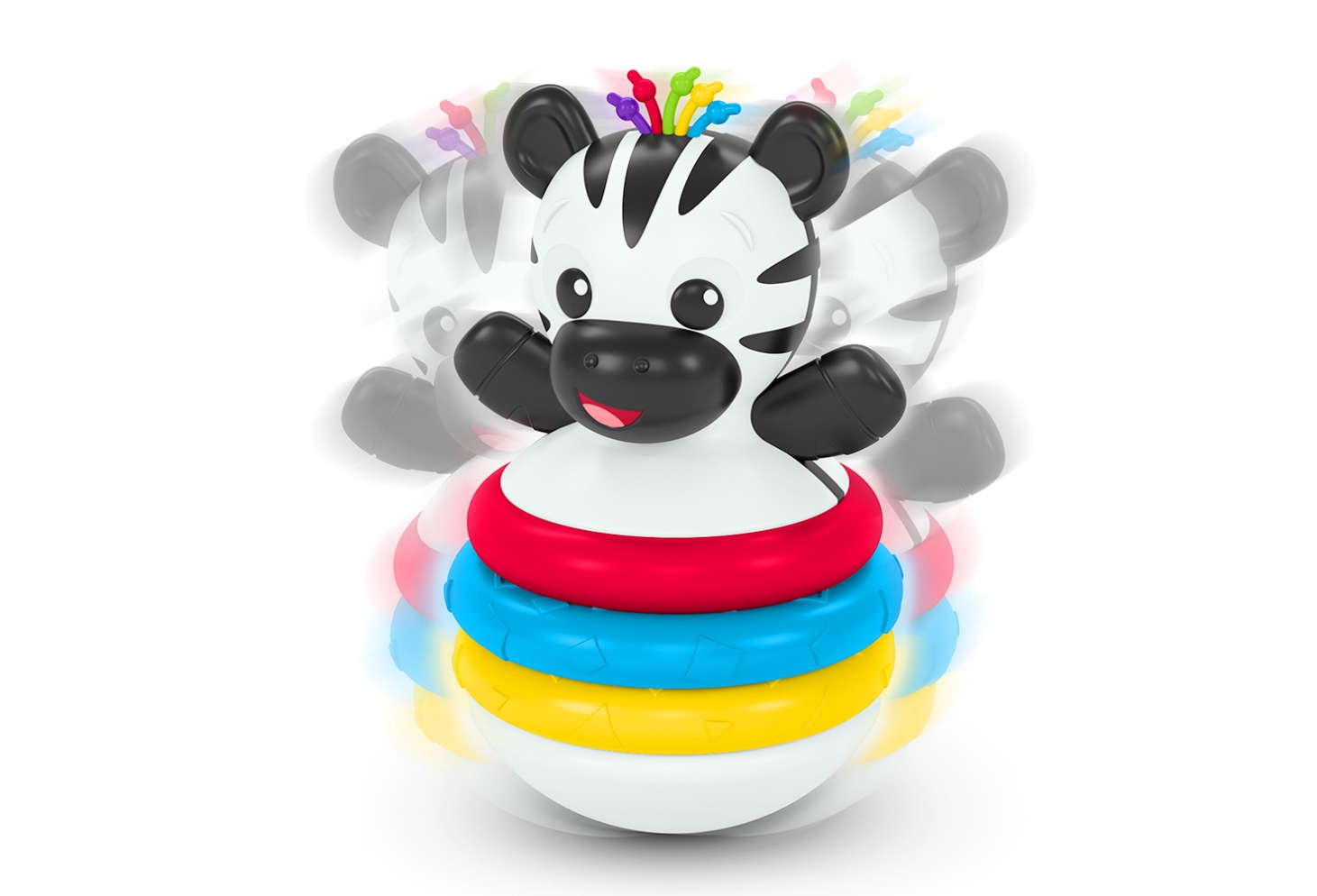 Baby Einstein Stack & Wobble Zen Teether Toy - Image 2