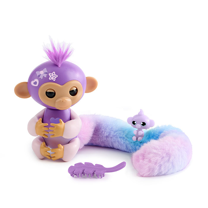 Fingerlings Snuggle Tails Monkey - Image 3