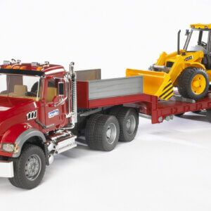 Bruder Mack Granite Truck w/ Low Loader