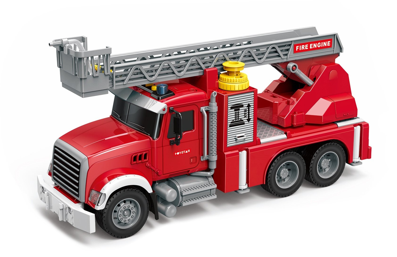 ToyStar 1/12 Fire Truck w/ Lights & Sounds - Image 2