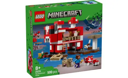 Lego Minecraft The Mooshroom House - 21270