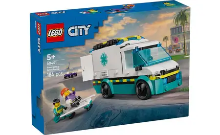 Lego City Emergency Ambulance - 60451