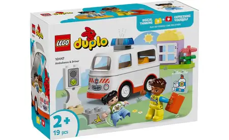 Lego Duplo Ambulance & Driver - 10447