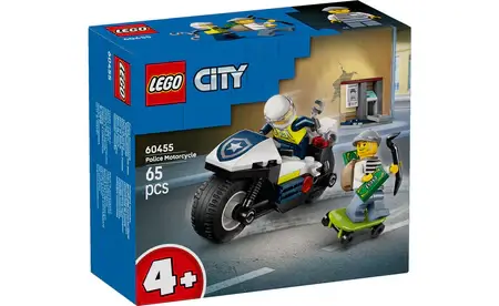 Lego City Police Motorcycle Chase - 60455