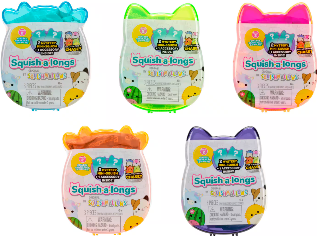 Squishmallows Squish A Longs 2 Pack Series 2