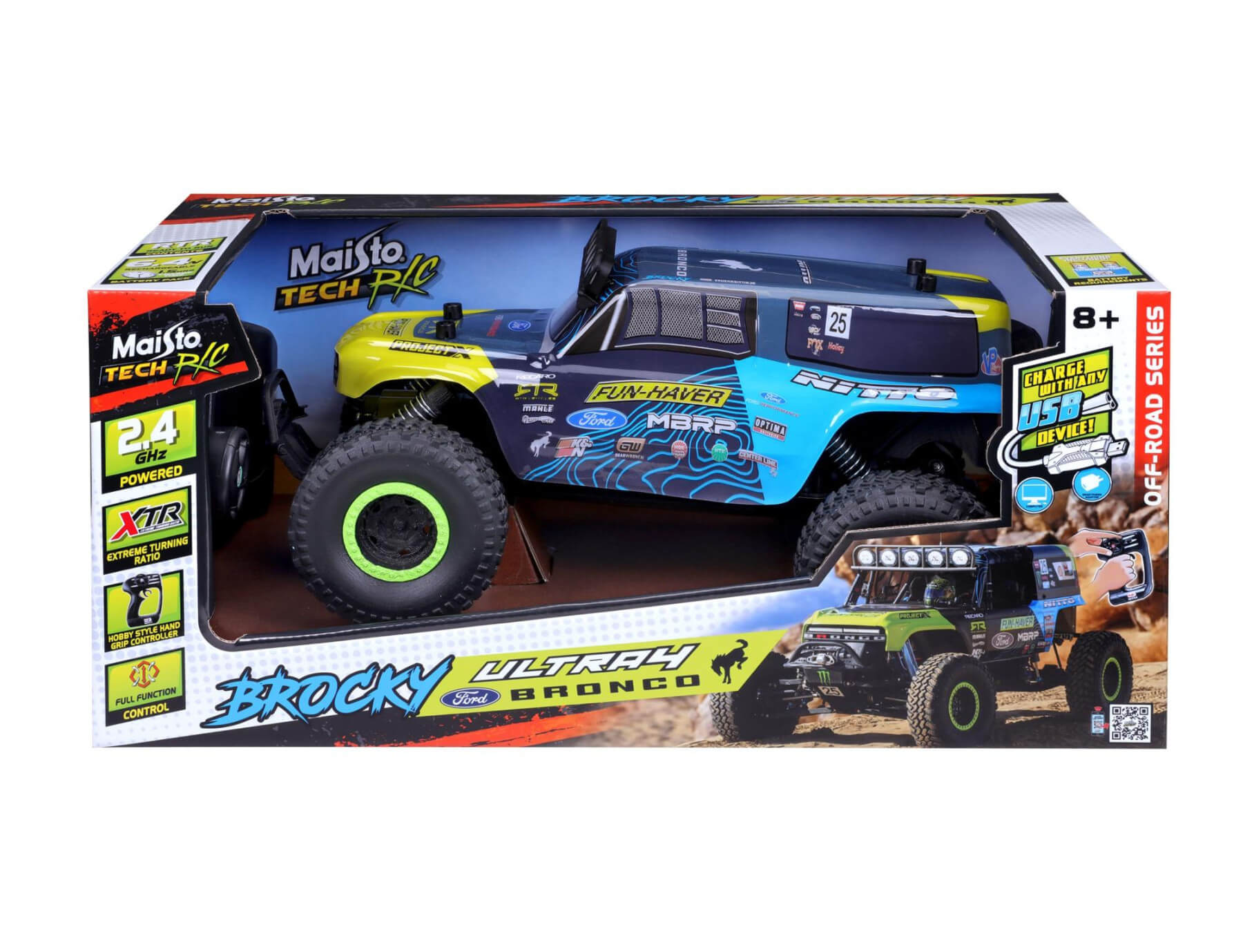 Maisto R/C Ford "Brocky" Ultra4 Bronco