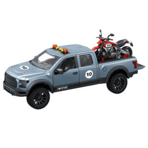 ToyStar City Pick Up Vehicle & Motorcycle