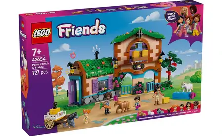 Lego Friends Pony Ranch & Stable - 42654