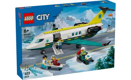 Lego City Emergency Air Ambulance Airplane - 60465