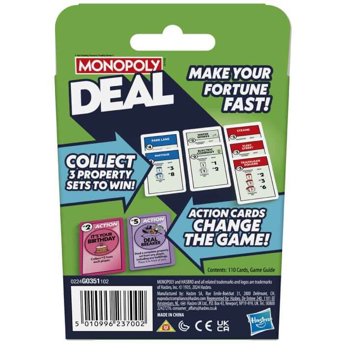 Monopoly Deal Card Game - New Version - Image 3