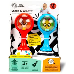 Baby Einstein Shake & Groove Toy Maracas