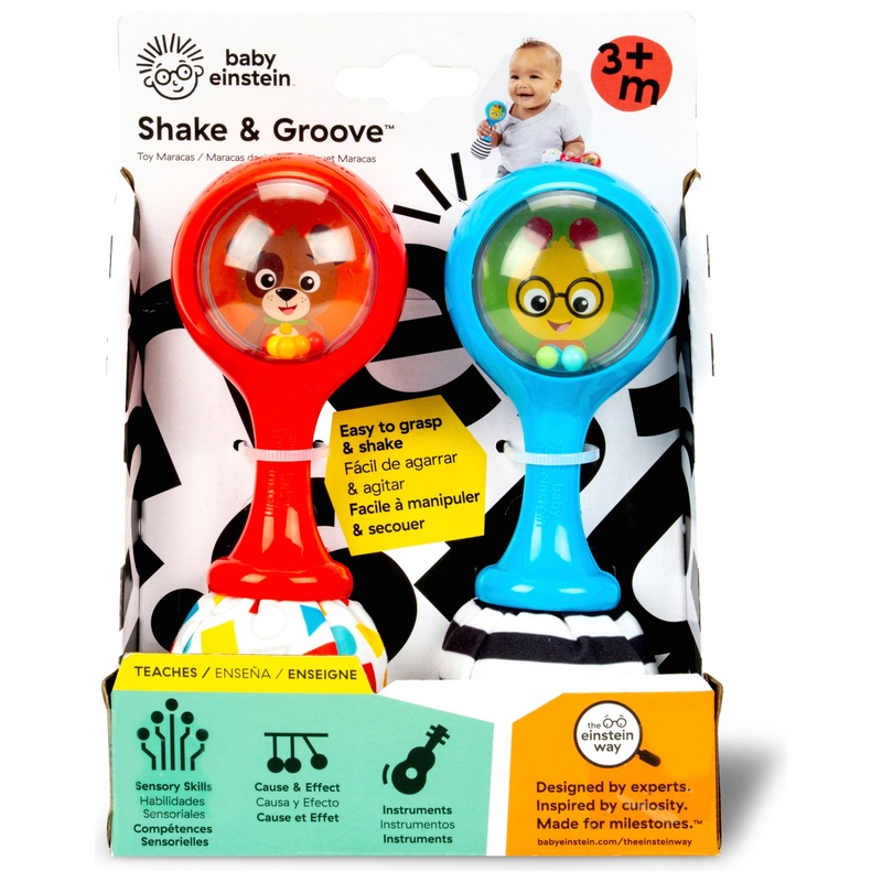 Baby Einstein Shake & Groove Toy Maracas