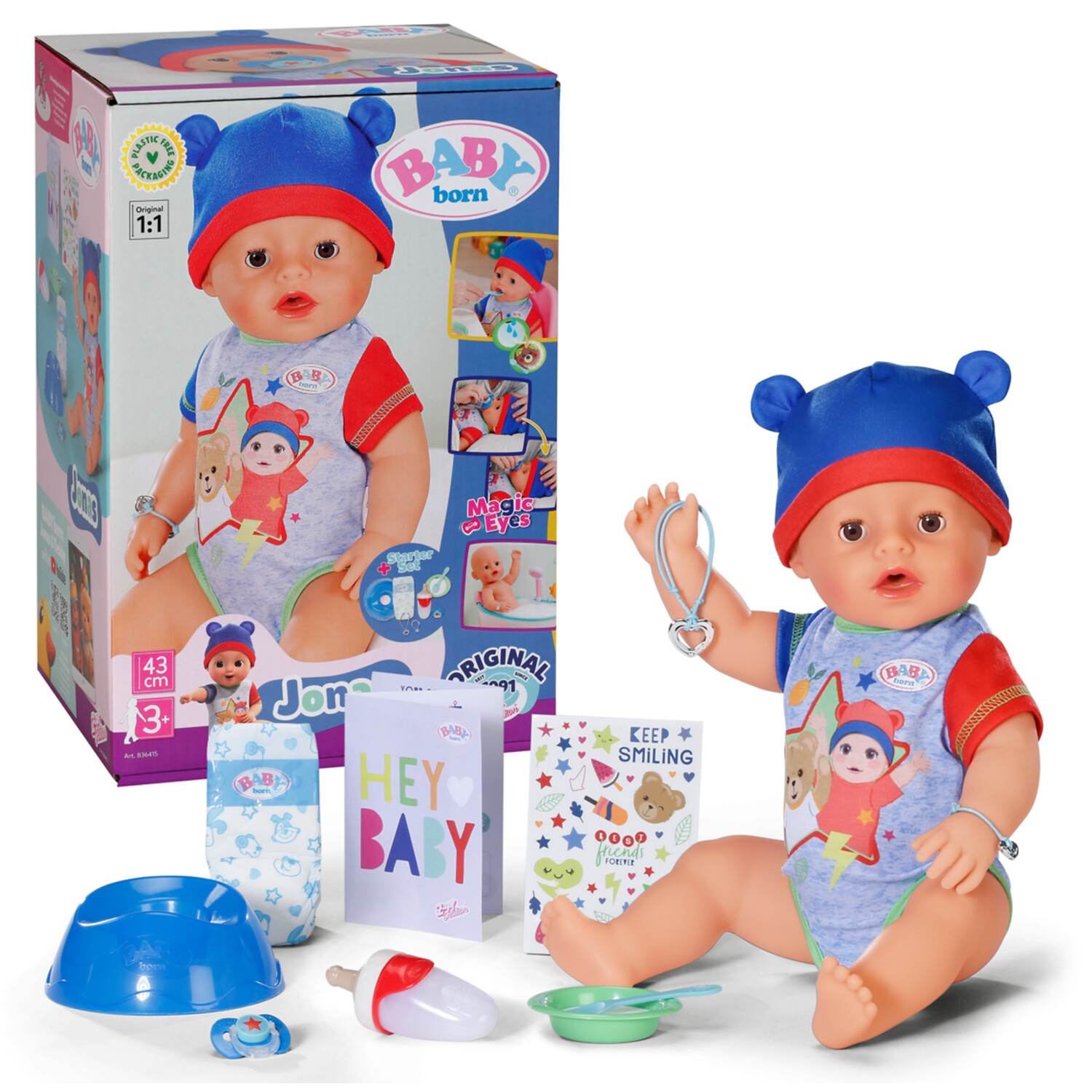 Baby Born Jonas Doll - Image 3