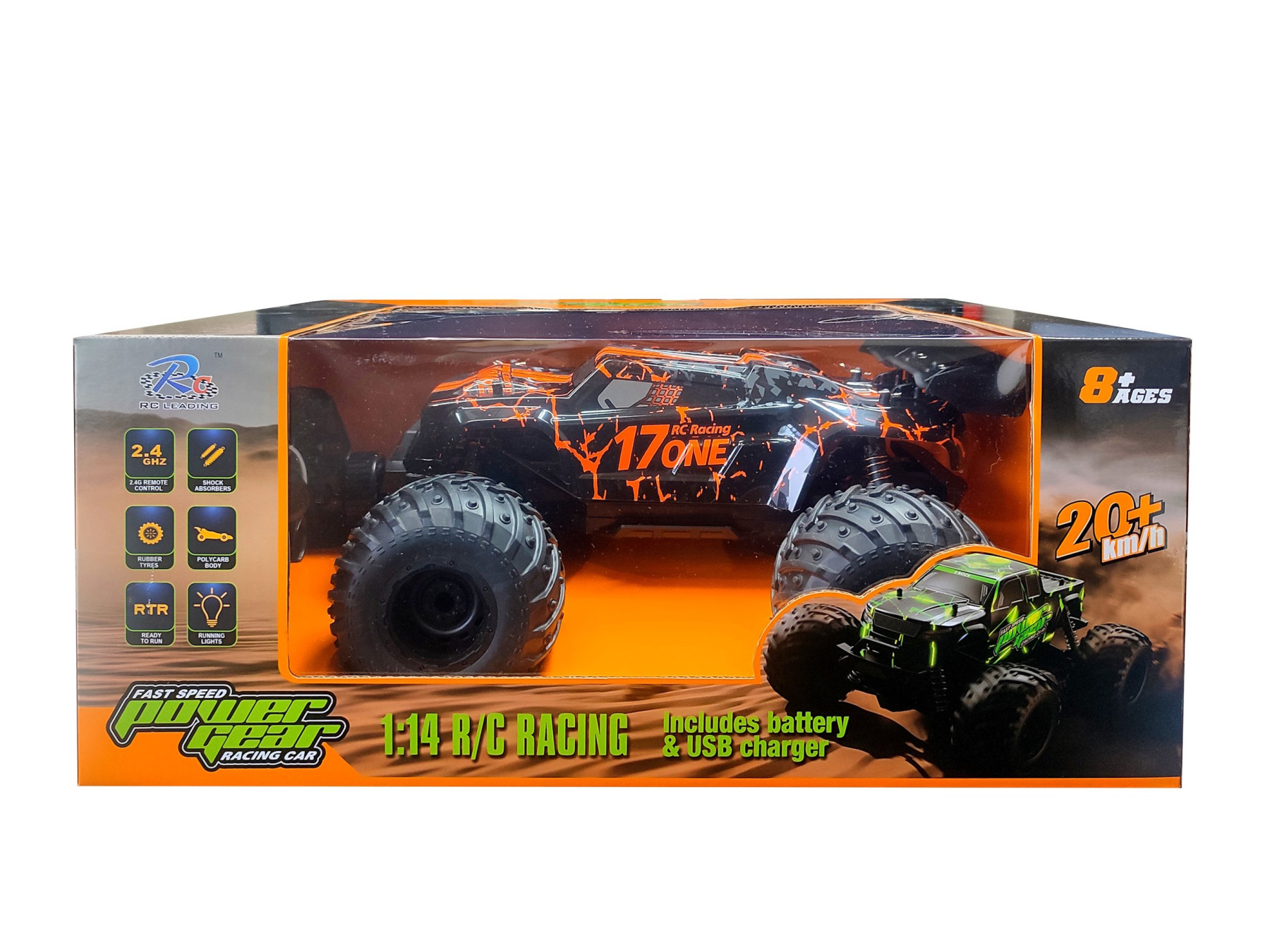 RC Leading 17 ONE Power Gear 1/14 R/C 2WD Off-Road Buggy