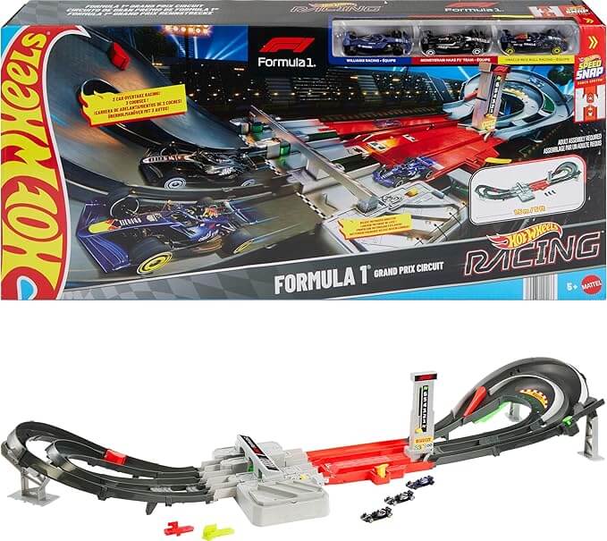 Hot Wheels Racing Formula 1 Grand Prix Circuit Track Set
