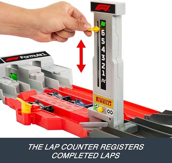 Hot Wheels Racing Formula 1 Grand Prix Circuit Track Set - Image 3