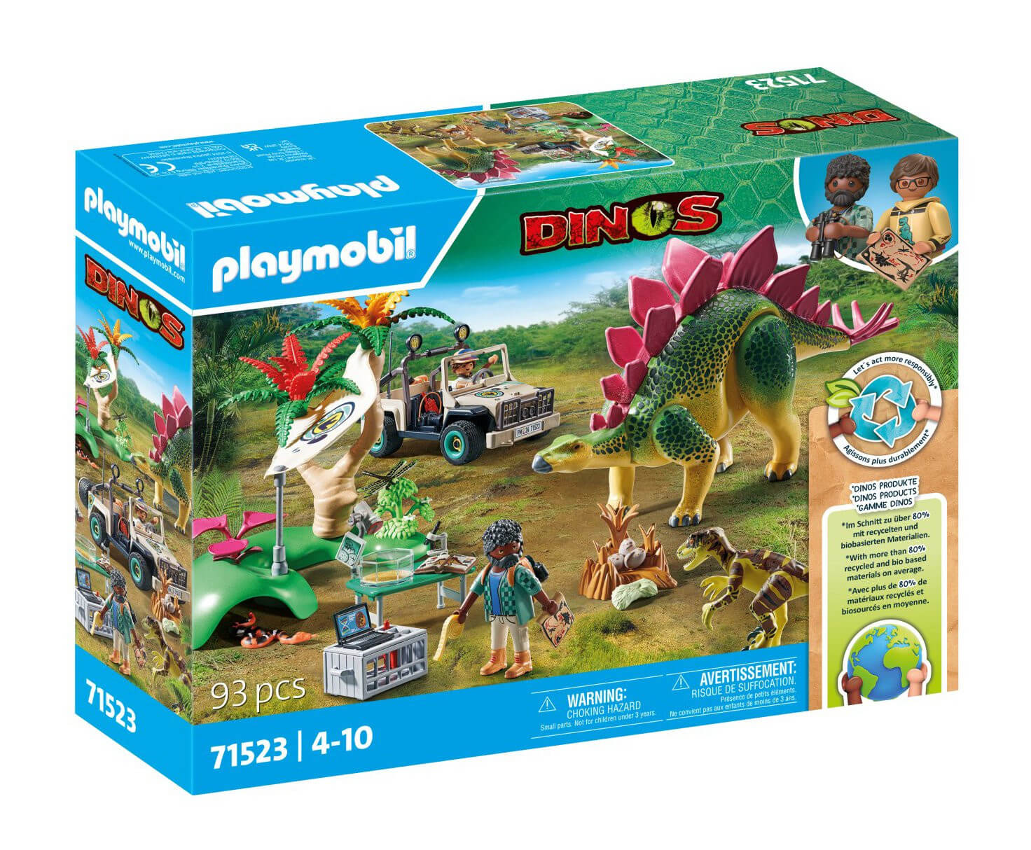 Playmobil Dinos - Research Camp with Dinos - 71523