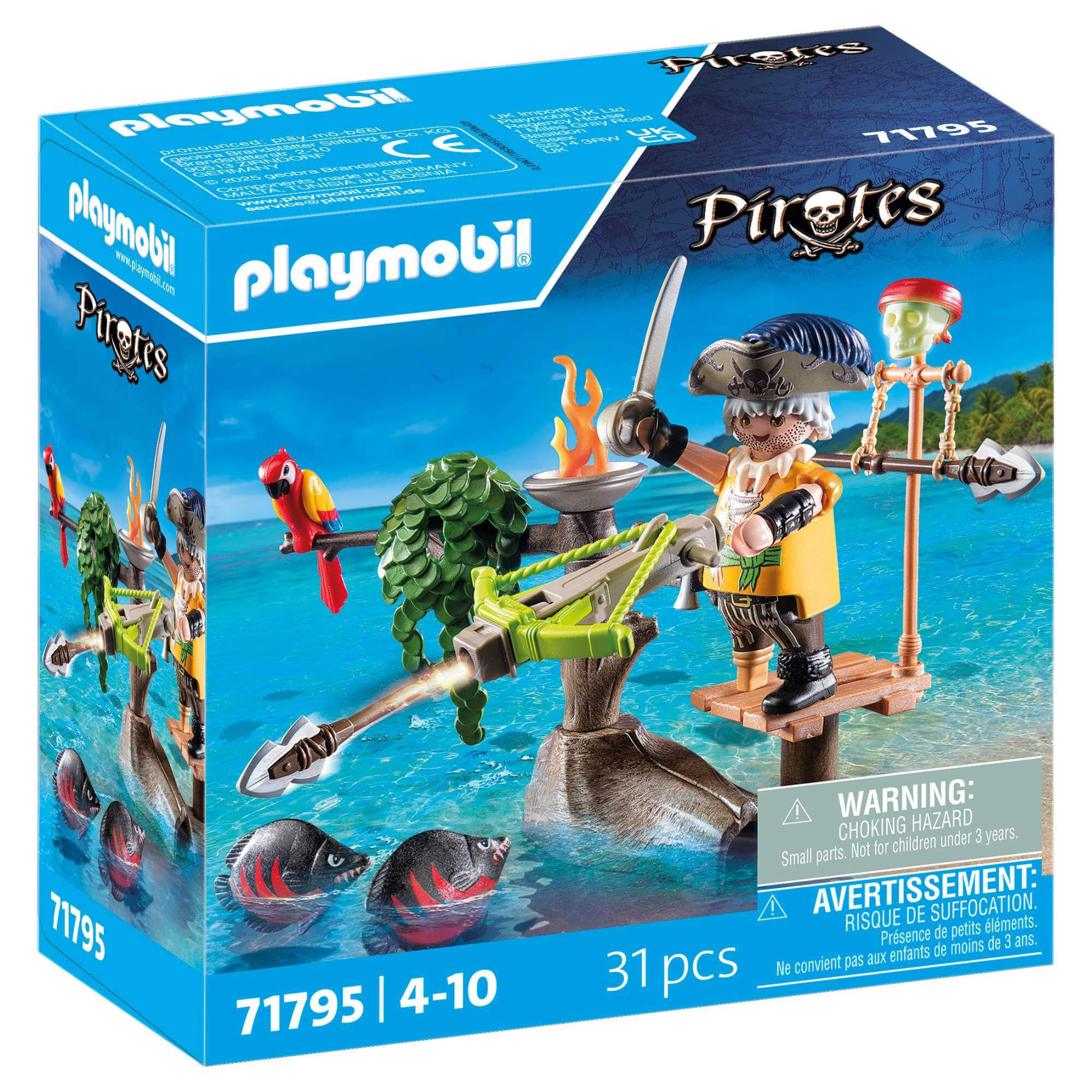 Playmobil Pirates - Pirate with Ballista - 71795