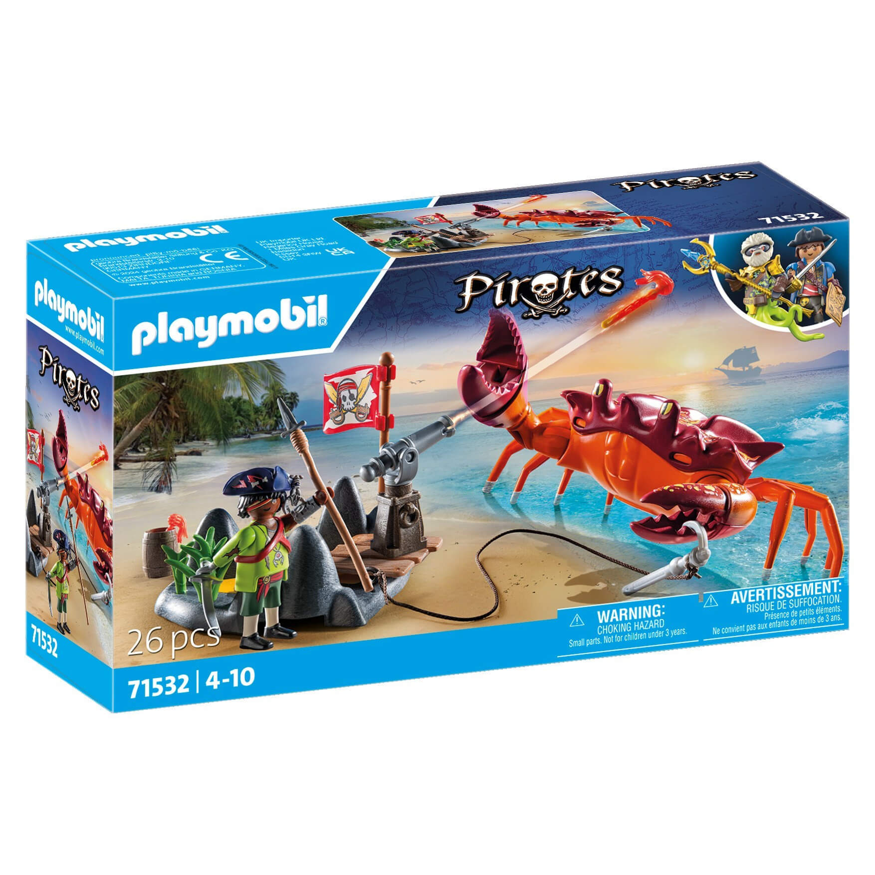 Playmobil Pirates - Battle with the Giant Crab - 71532