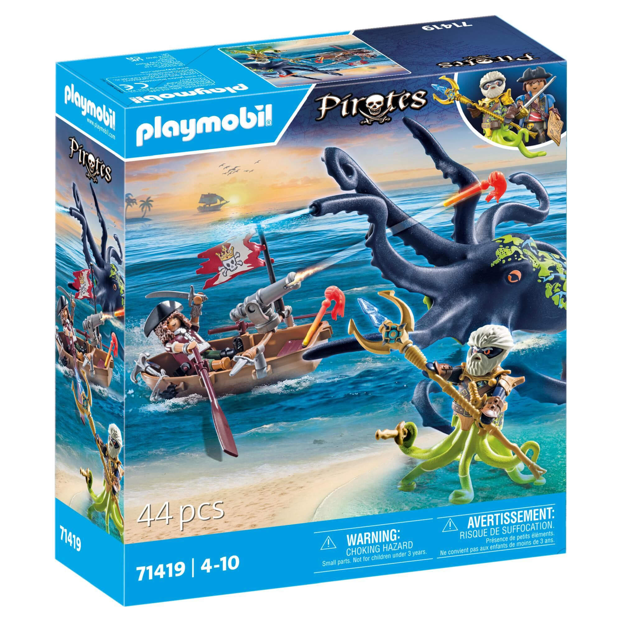 Playmobil Pirates - Battle with the Giant Octopus - 71419