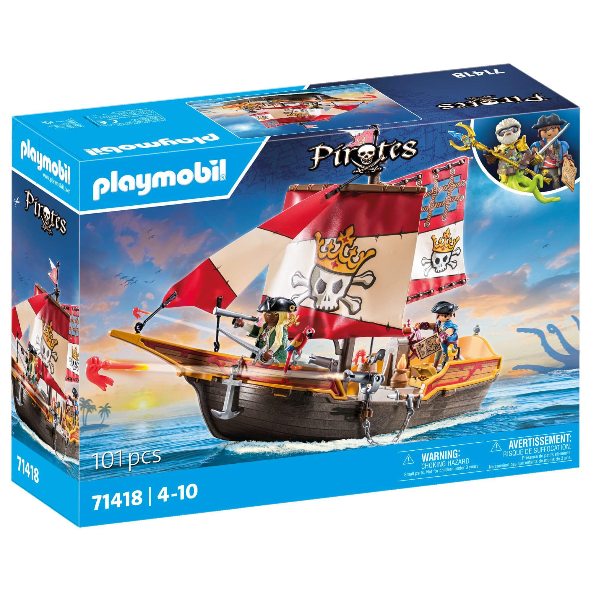 Playmobil Pirates - Pirate Ship - 71418