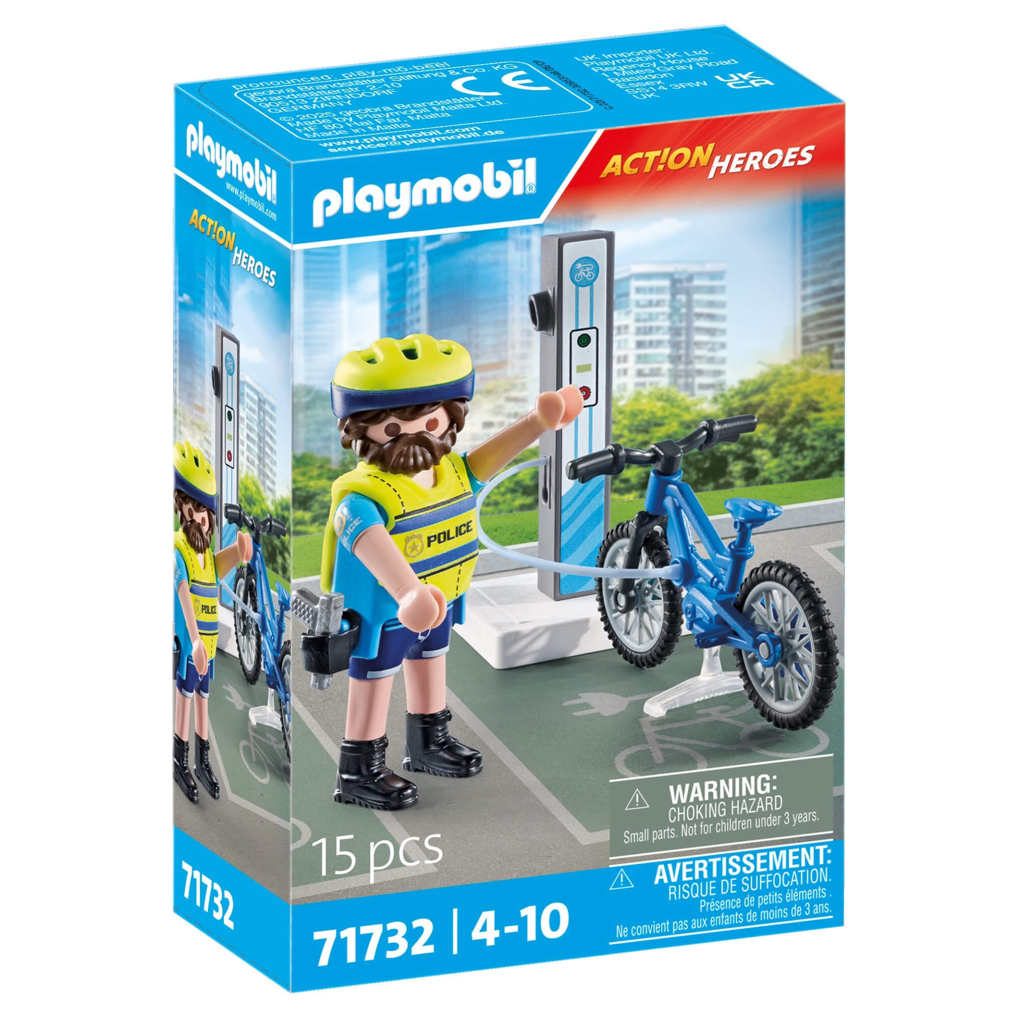 Playmobil Action Heroes - Police Blue Patrol - 71732