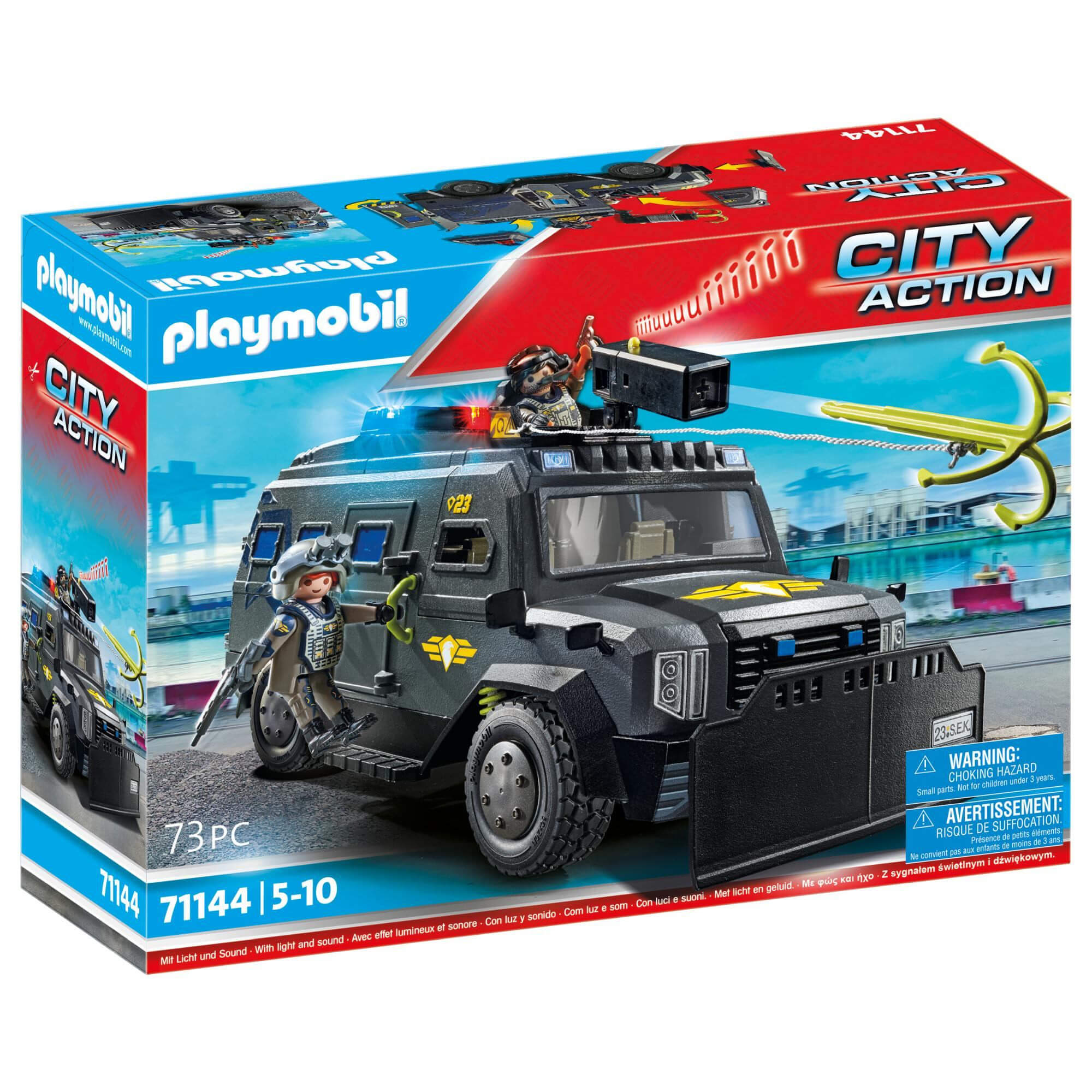 Playmobil City Action - Tactical Unit - All Terrain Vehicle - 71144