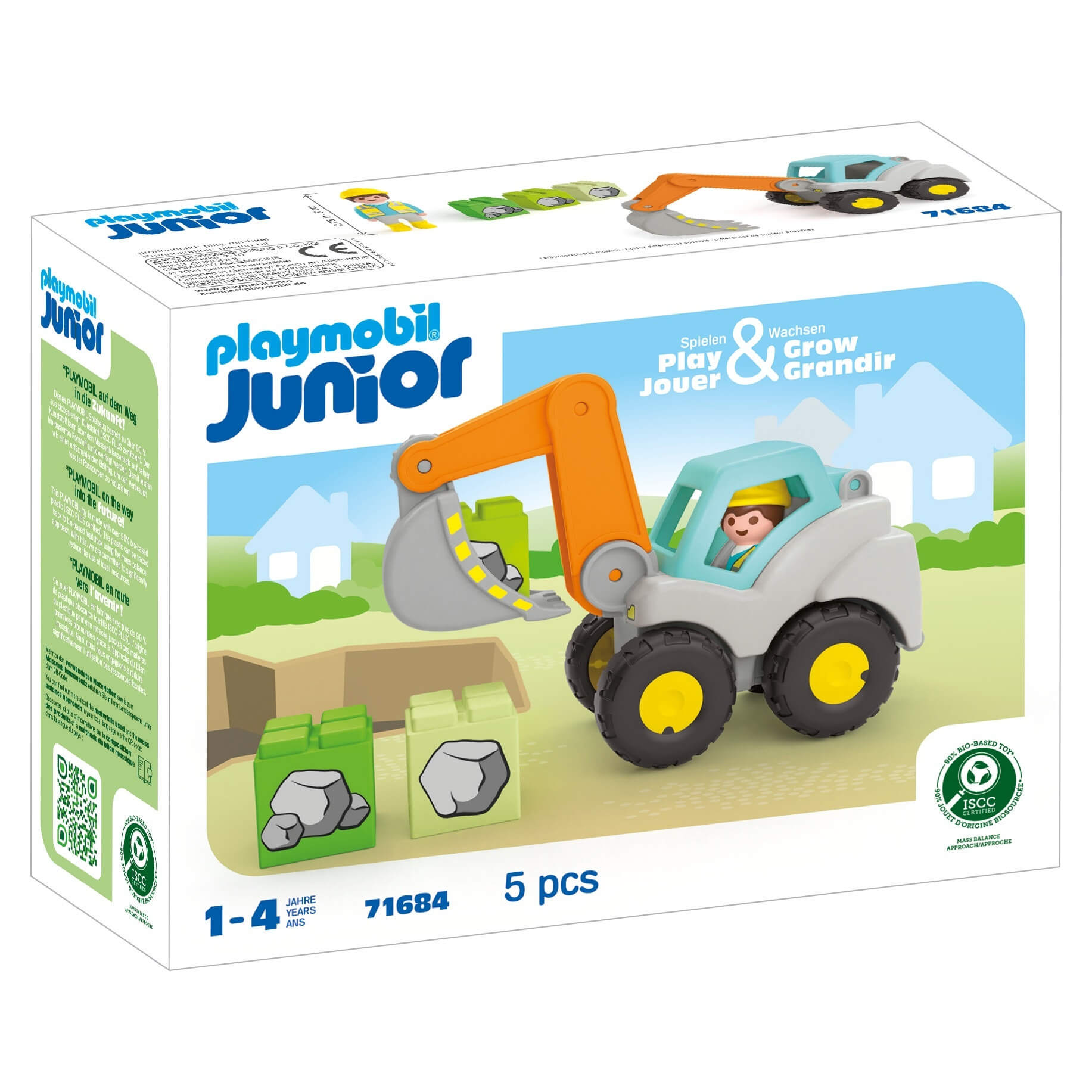 Playmobil Junior - Shovel Excavator - 71684