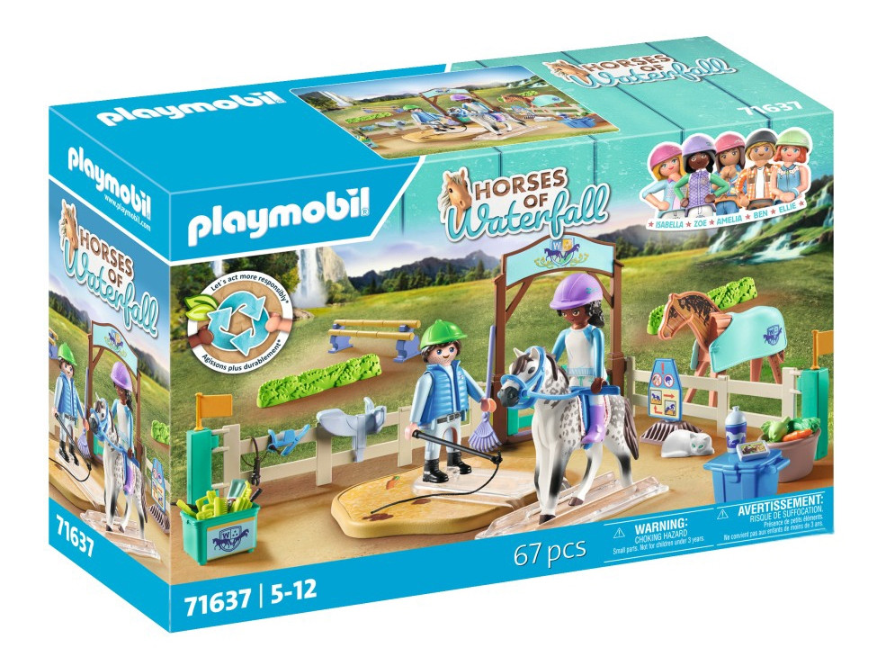 Playmobil Horses of Waterfall - Modern Riding School - 71637