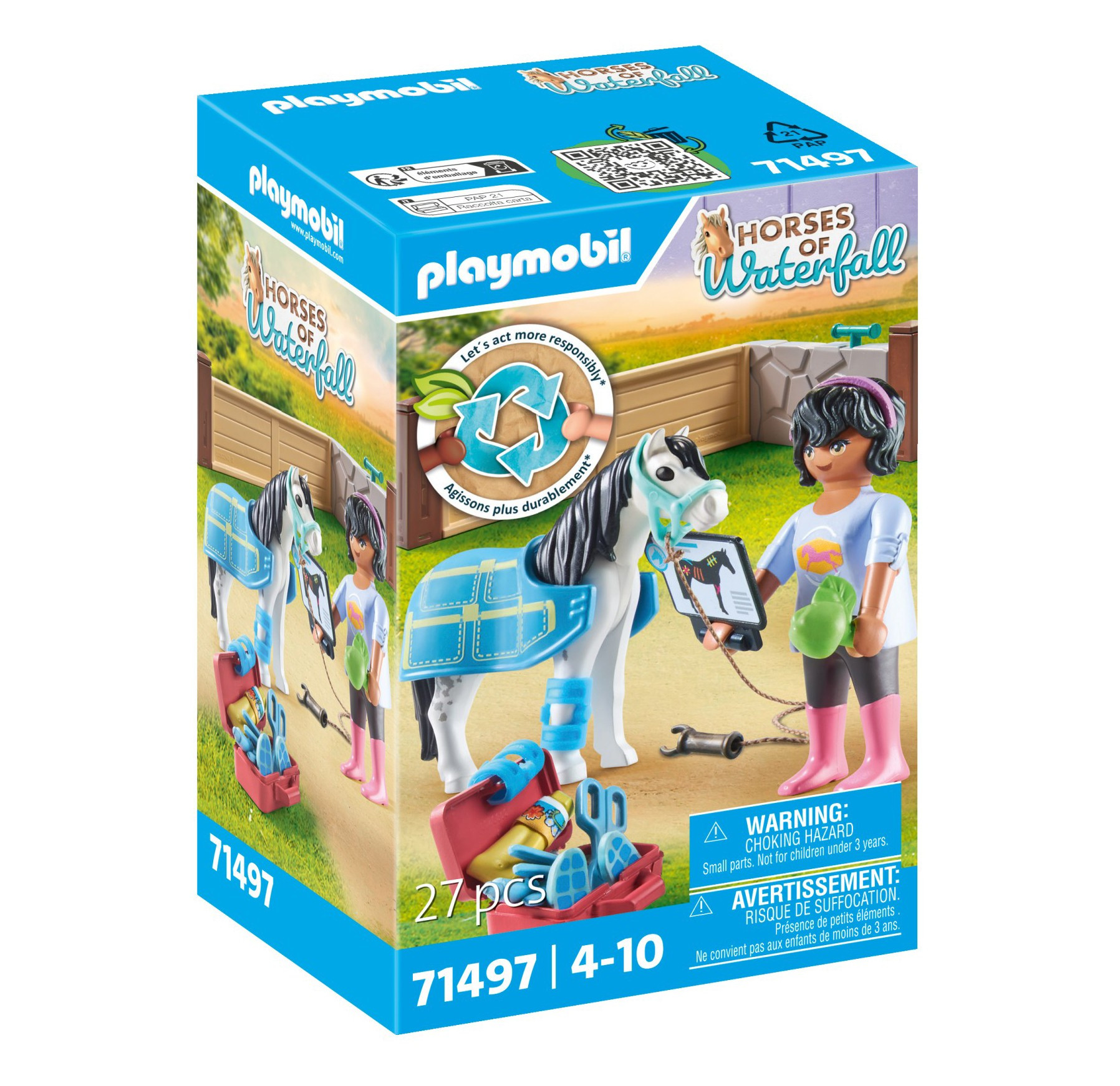 Playmobil Horses of Waterfall - Horse Therapist - 71497
