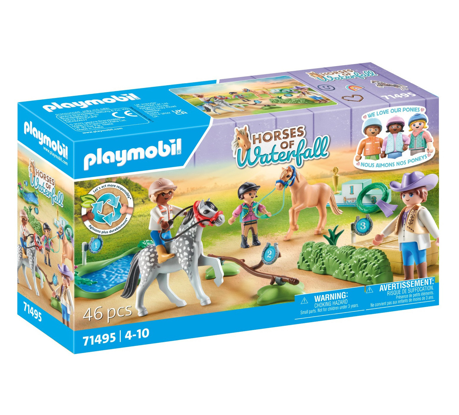 Playmobil Horses of Waterfall - Pony Tournament -71495