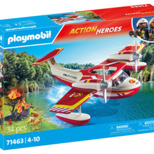 Playmobil Action Heroes - Firefighting Seaplane - 71463