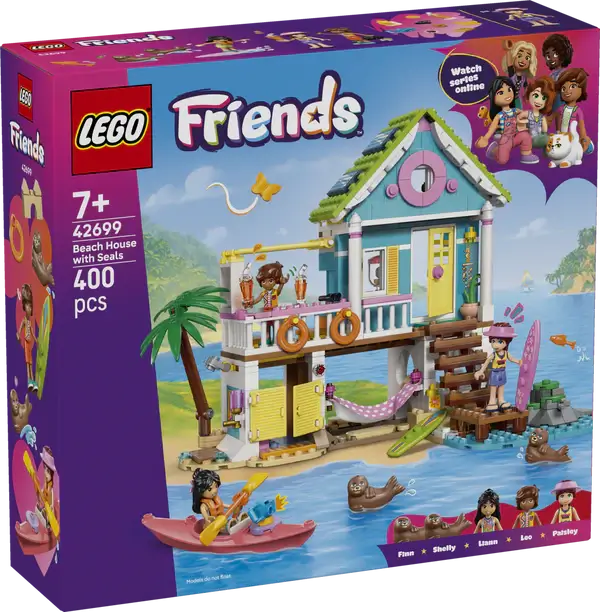 Lego Friends Beach House with Seals - 42699