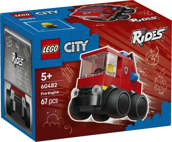 Lego City Rides - Fire Engine - 60482