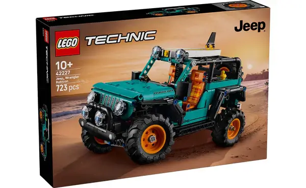 Lego Technic Jeep Wrangler Rubicon SUV - 42227
