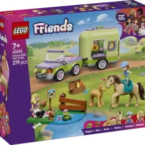Lego Friends Horse & Baby Foal Trailer - 42695