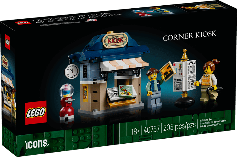 Lego Icons Corner Kiosk - 40757