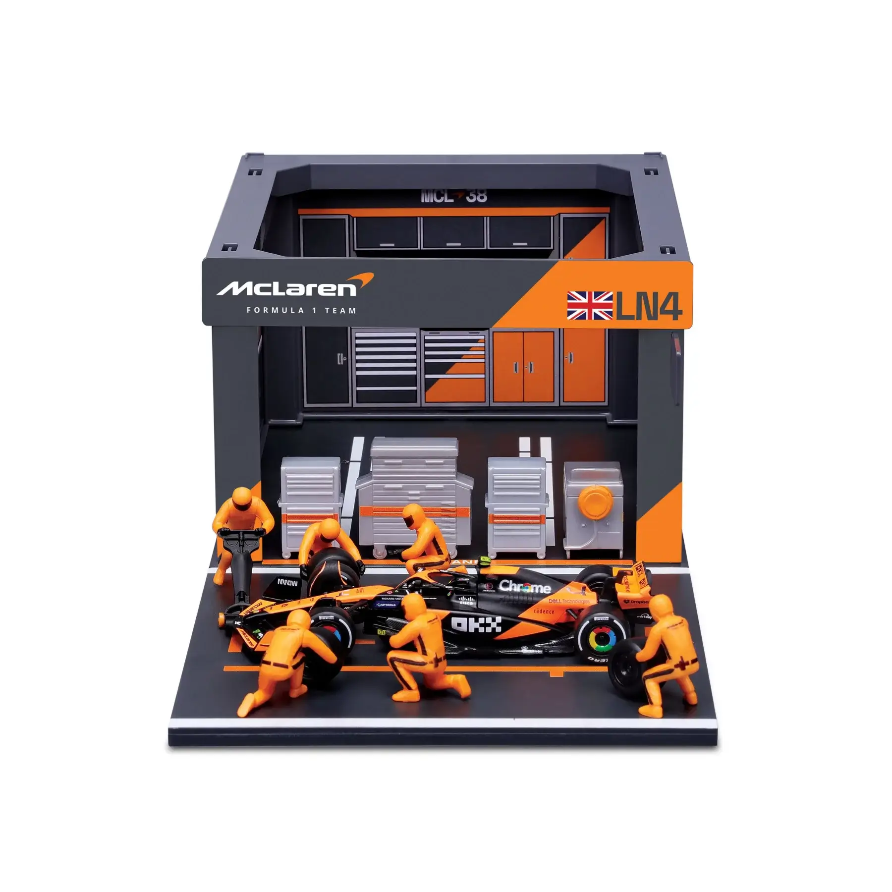Burago 1/43 Formula 1 Pitt Pass Pack - Image 5